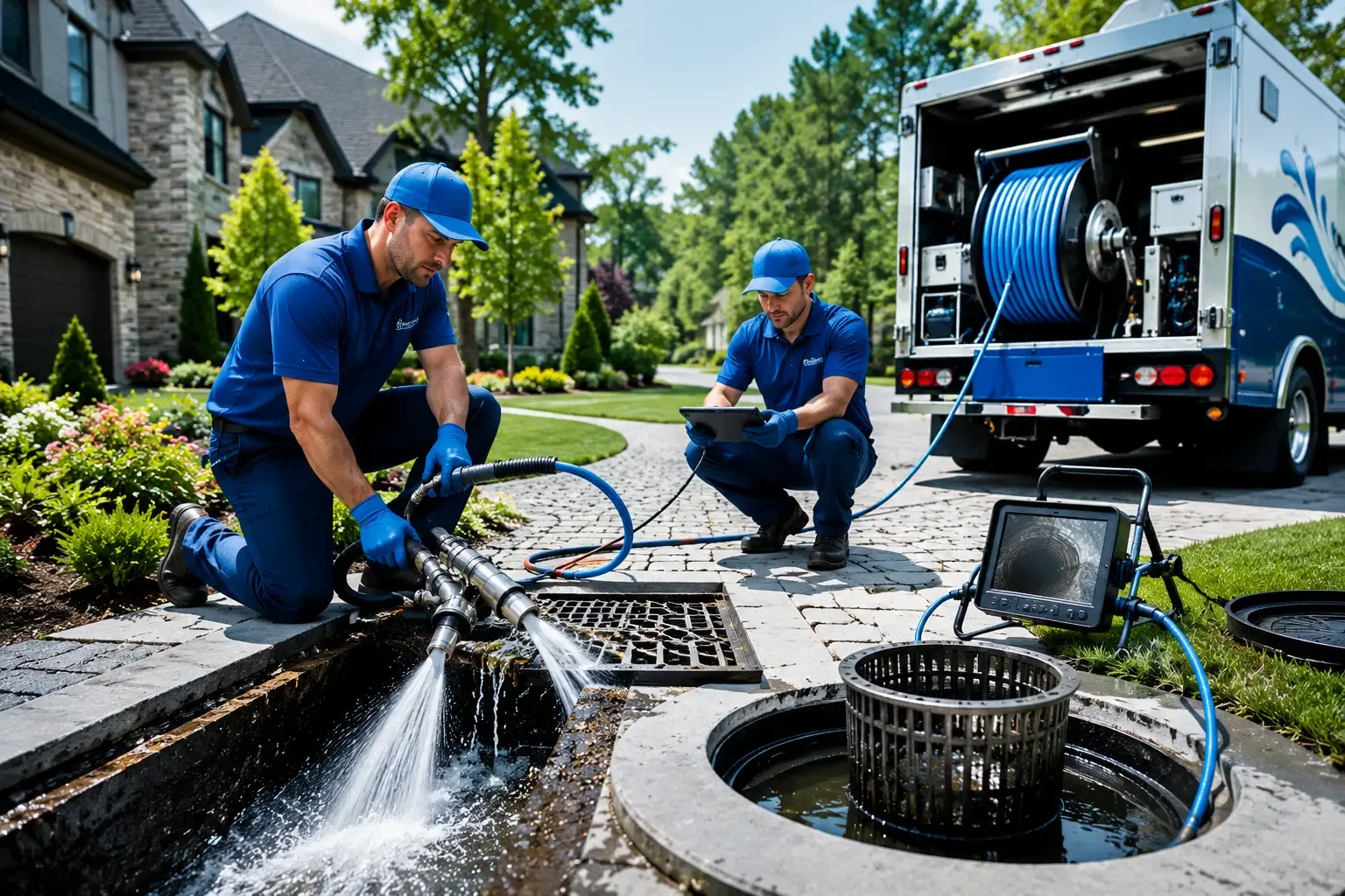 Local outdoor drain cleaning professionals in Thompsonville, IL